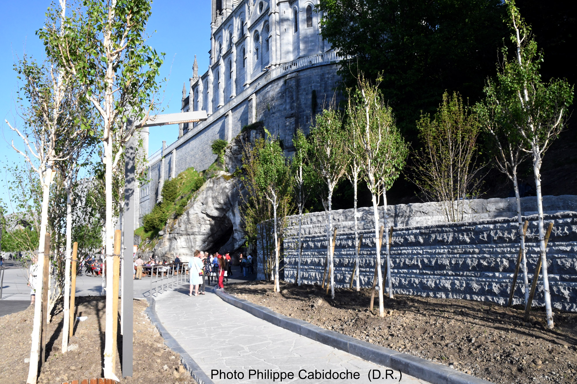 Le parcours des fontaines de Lourdes